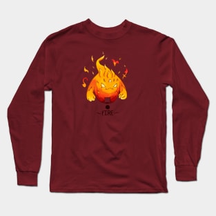 Elemental of Fire Long Sleeve T-Shirt